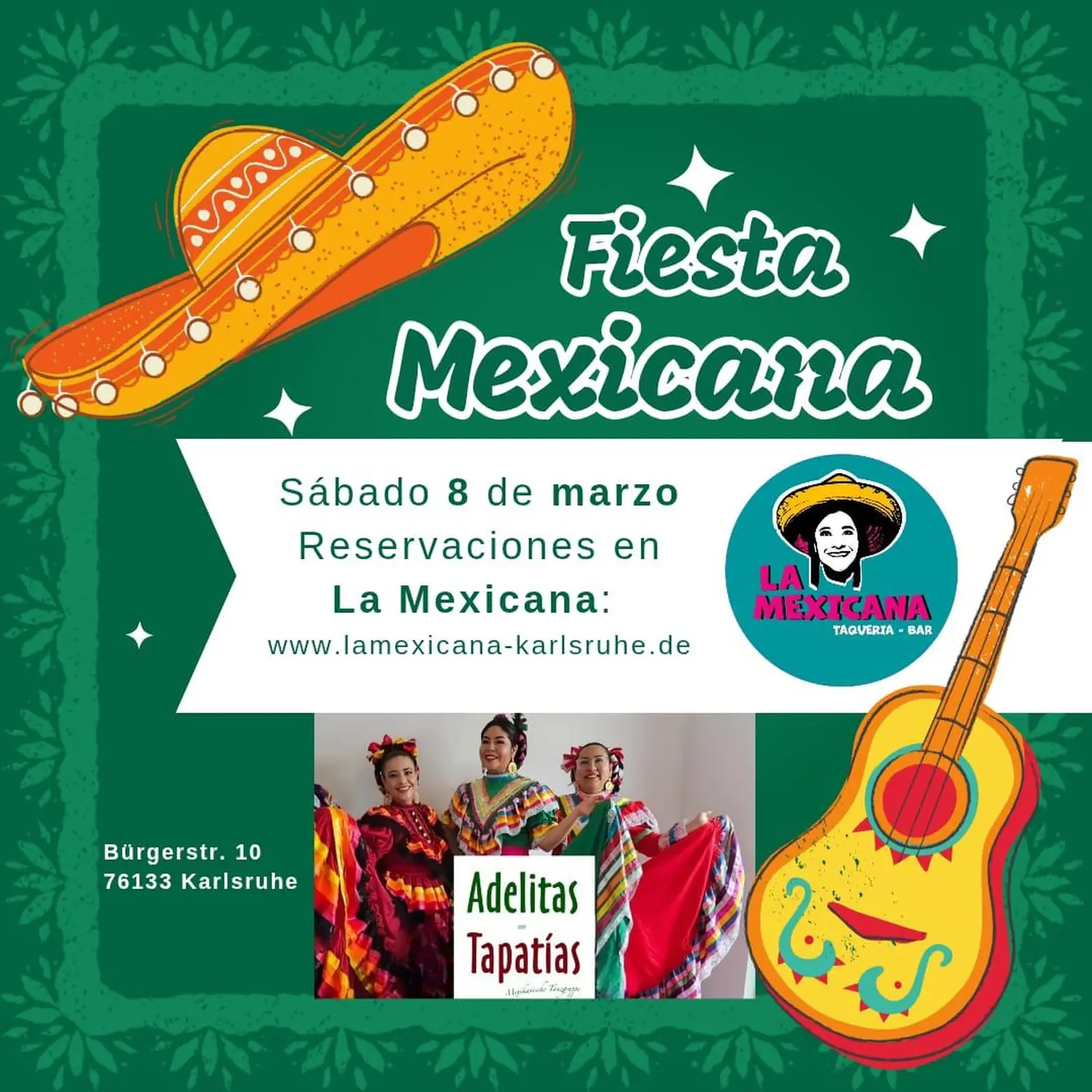 Veranstaltungsflyer von lamexicana